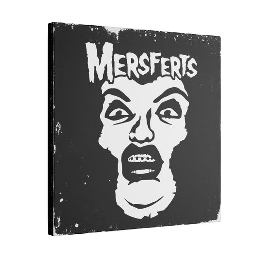 Ehrmagherd Mersferts 12" X 12" canvas print