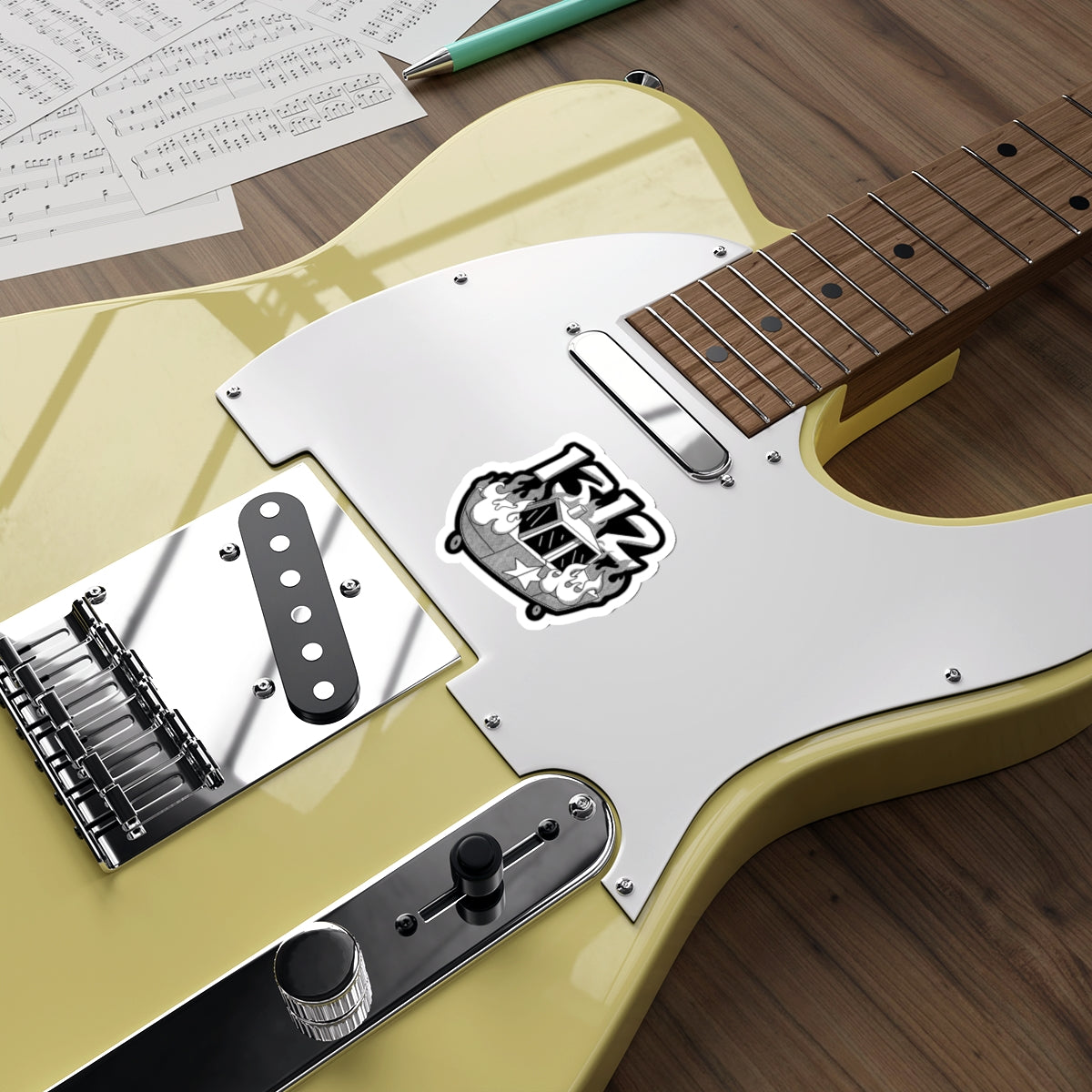 SB-1312 vinyl sticker