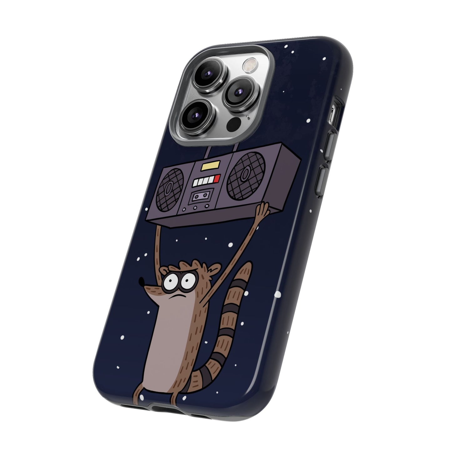 Rigby Boombox iphone case