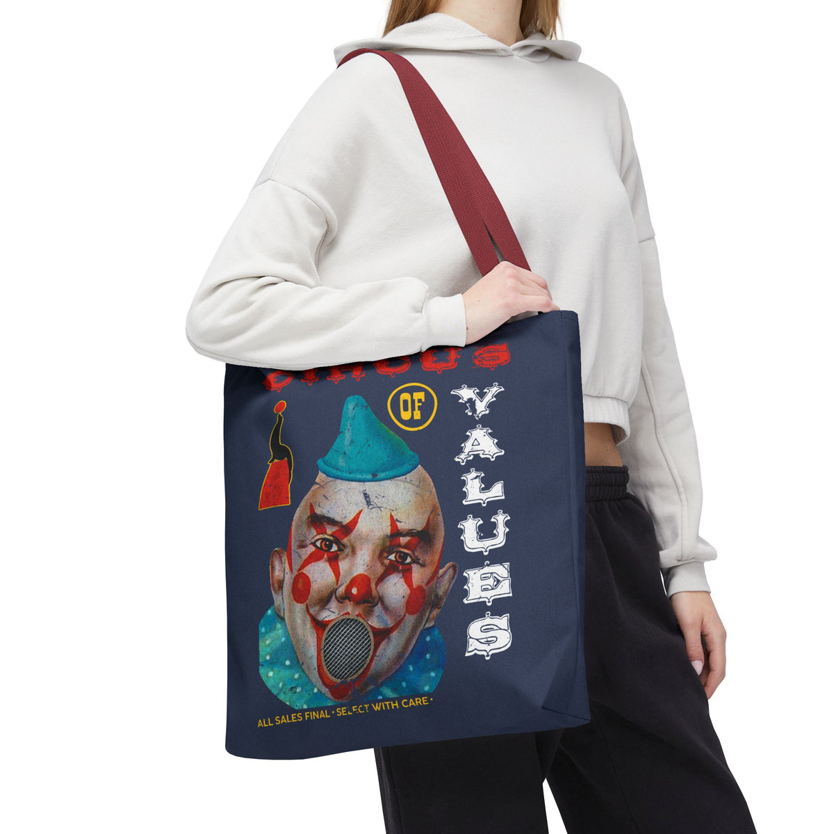 Circus of Values tote bag