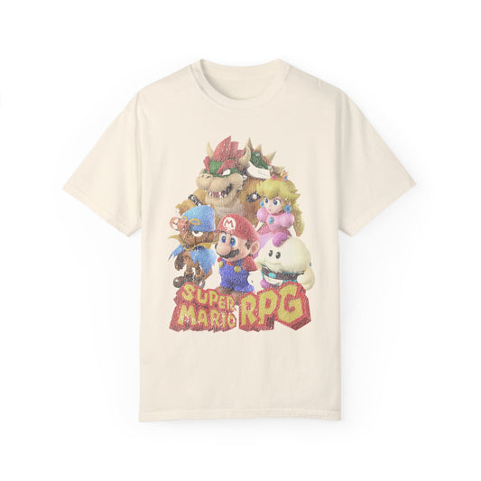 SMRPG Boot Throwback tee