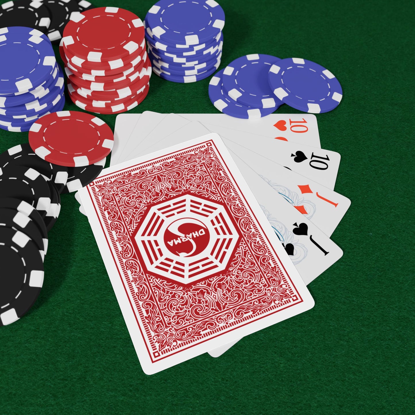Dharma Swan playing cards