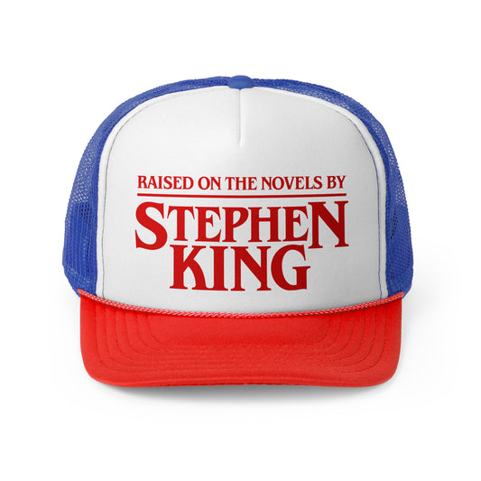 Raised on the Novels trucker hat