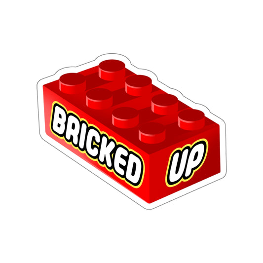 Bricked Up vinyl sticker