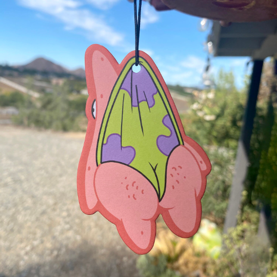 Please Have Mercy PEACH scented hanging air freshener