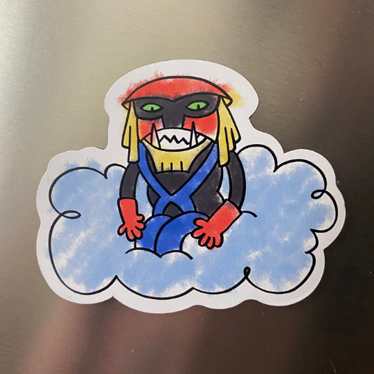 In My Little Cloud magnet