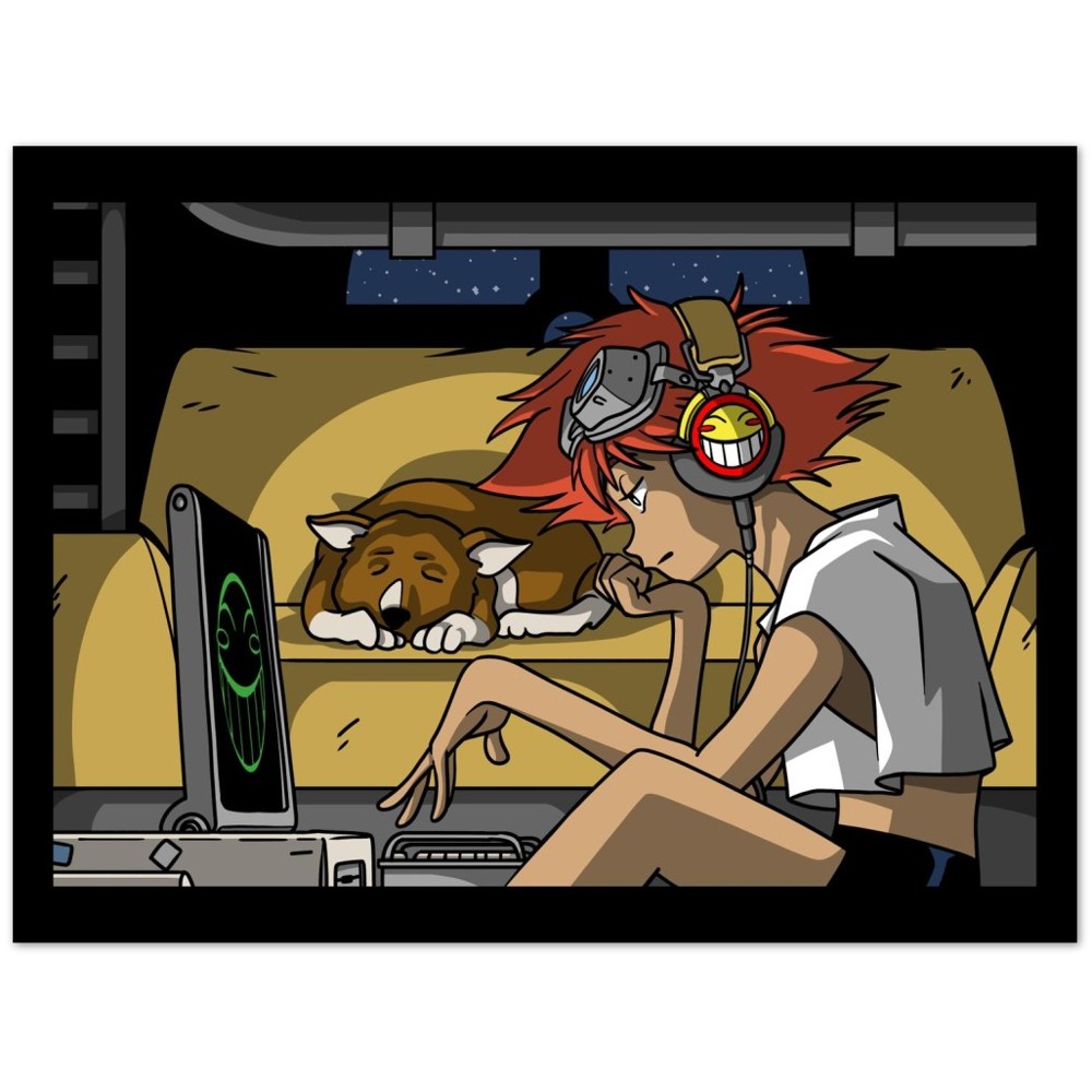 Radical Lo-Fi semi-gloss poster