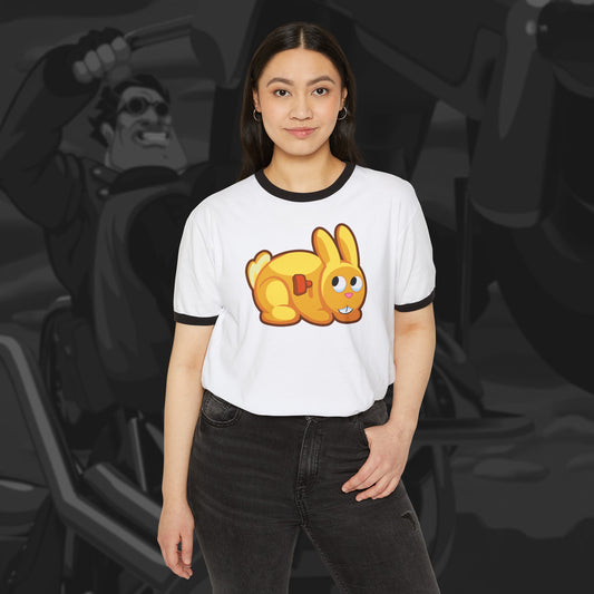 Corley Bunny ringer t-shirt