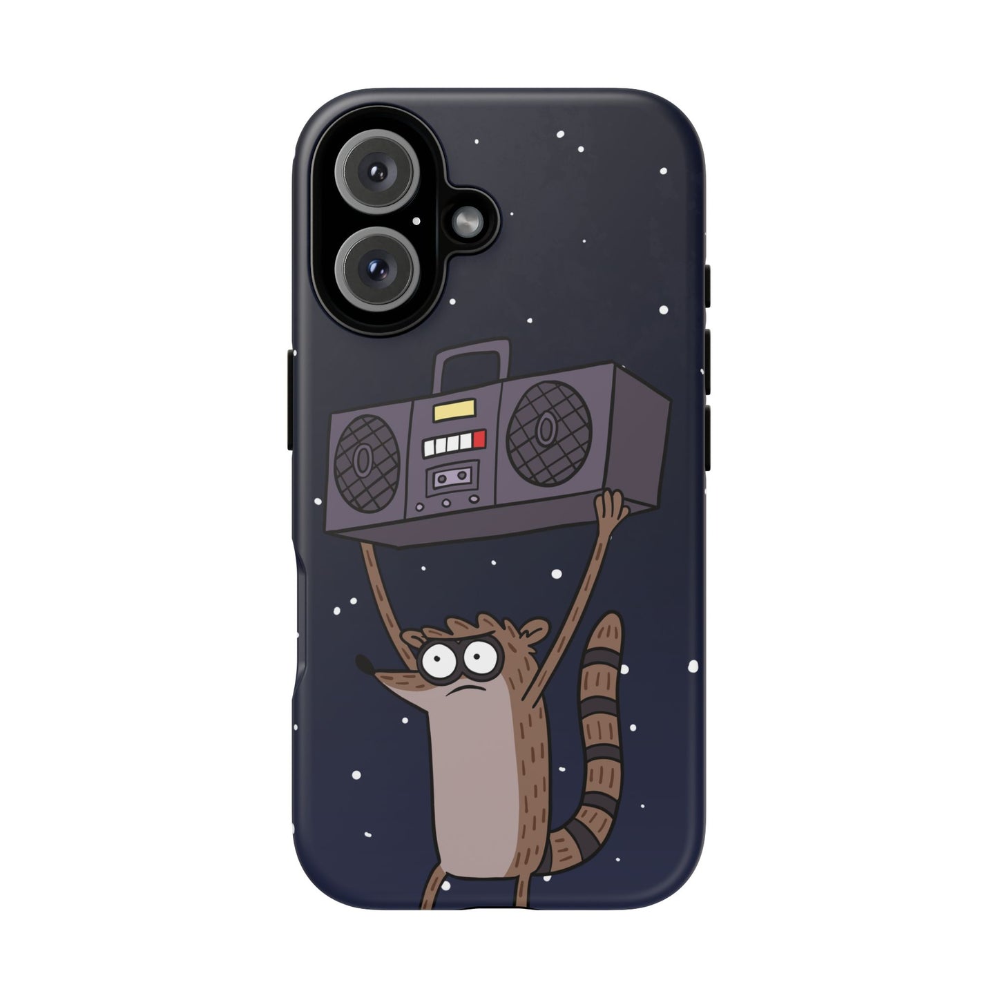 Rigby Boombox iphone case