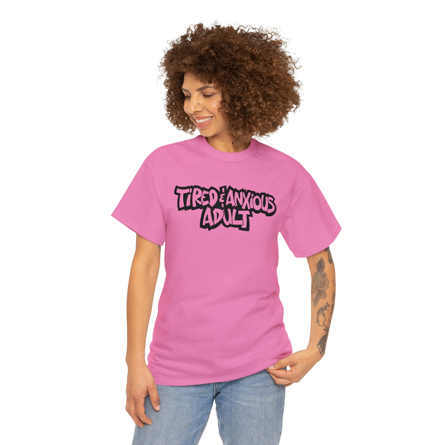 Tired & Anxious Adult t-shirt