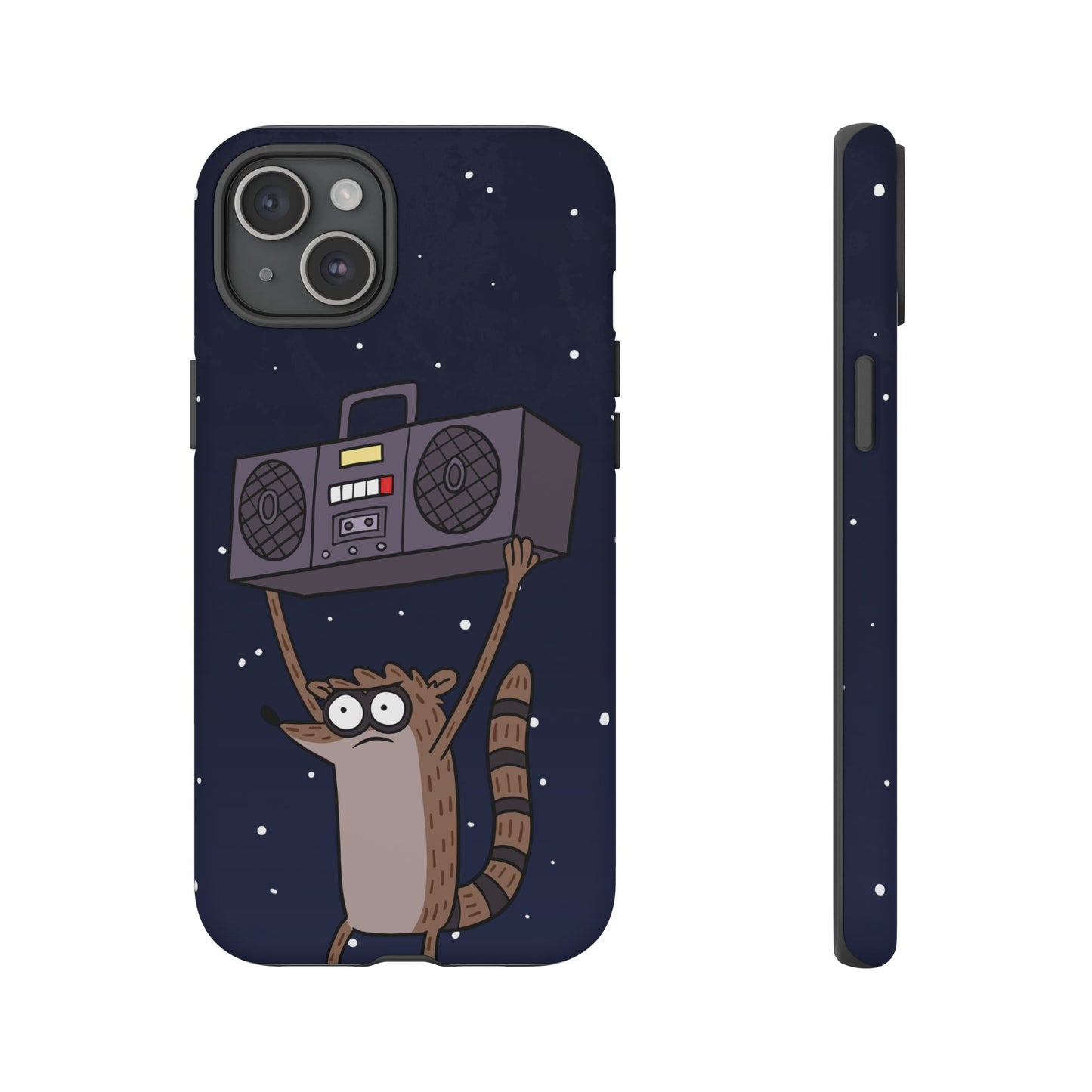 Rigby Boombox iphone case