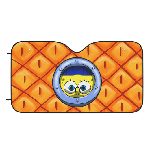 Pineapple Under the Seat car sun shade