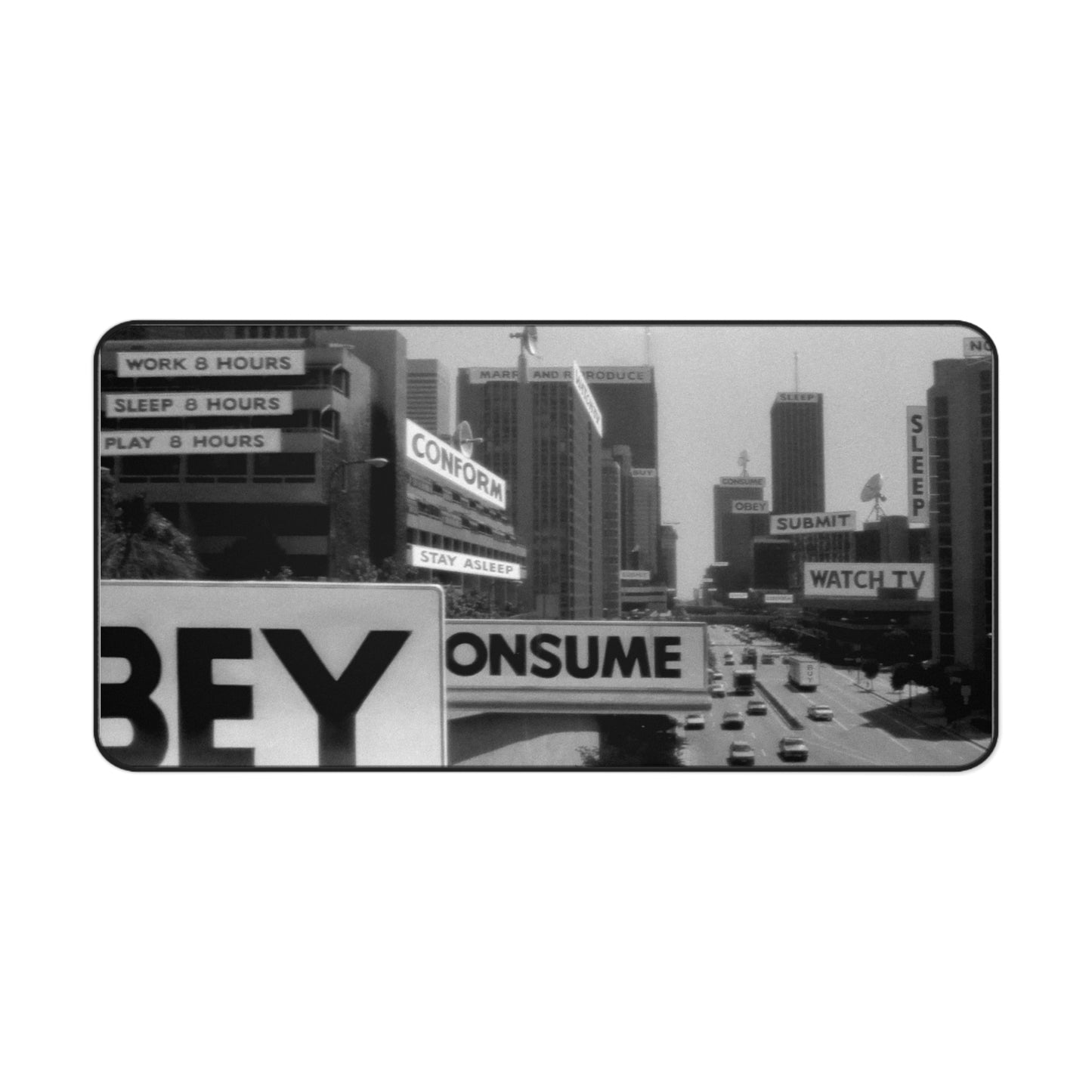 They Game desk mat