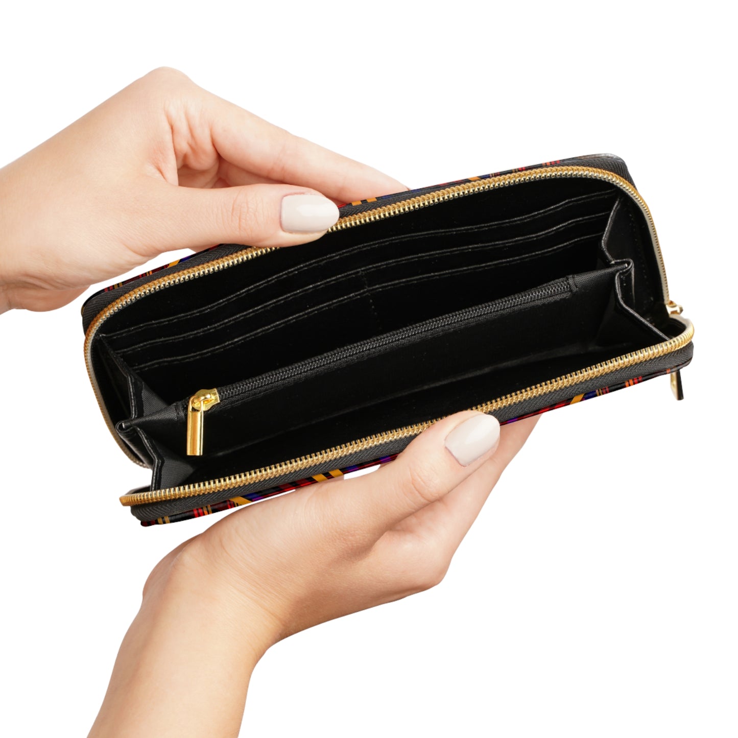 Hyperjet PLAID zipper Wallet