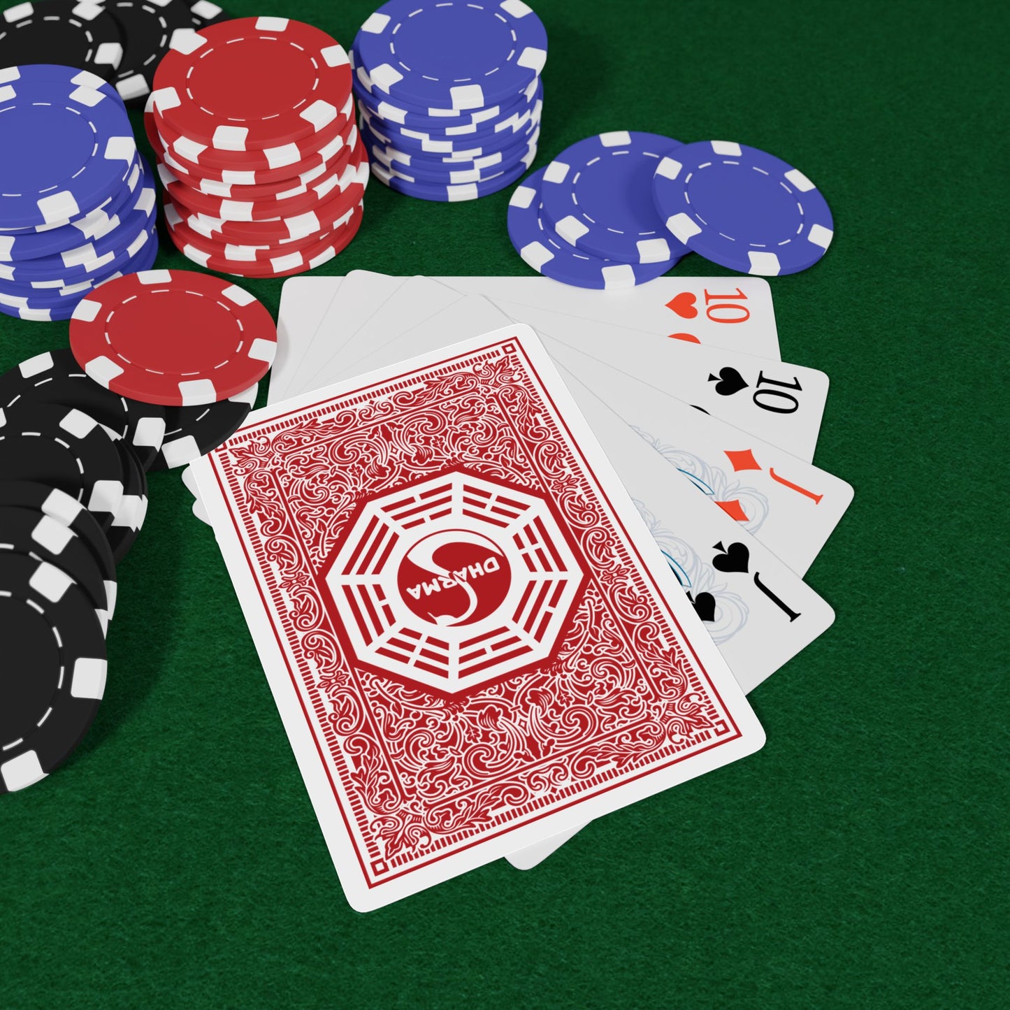 Dharma Swan playing cards