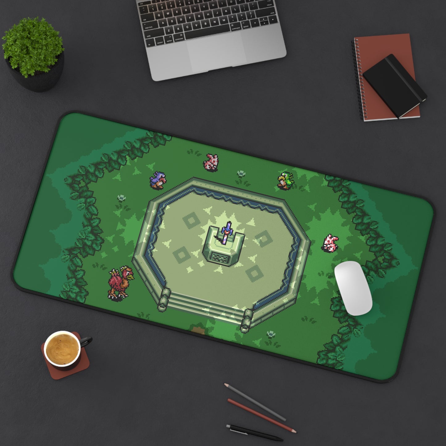 The Sword Sleeps Again 32" X 16" desk mat