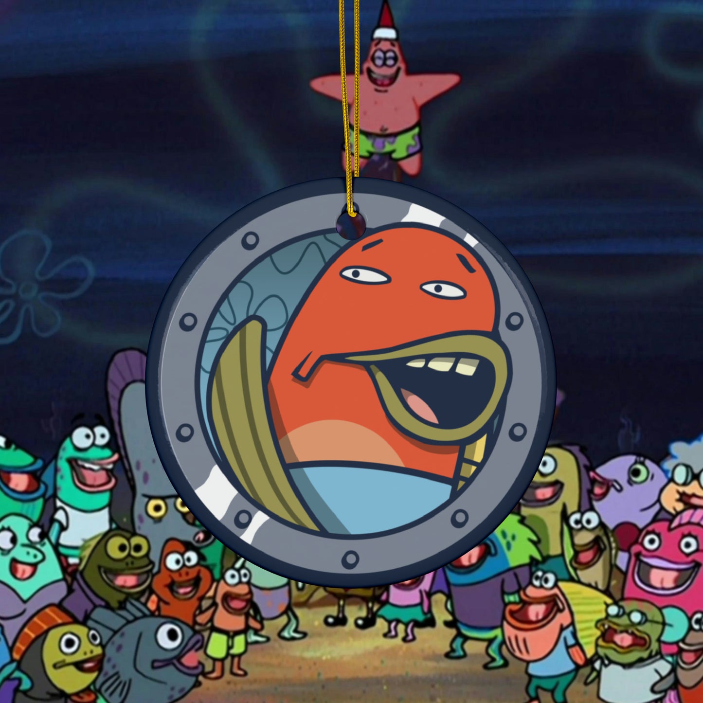 Load of Barnacles ceramic ornament