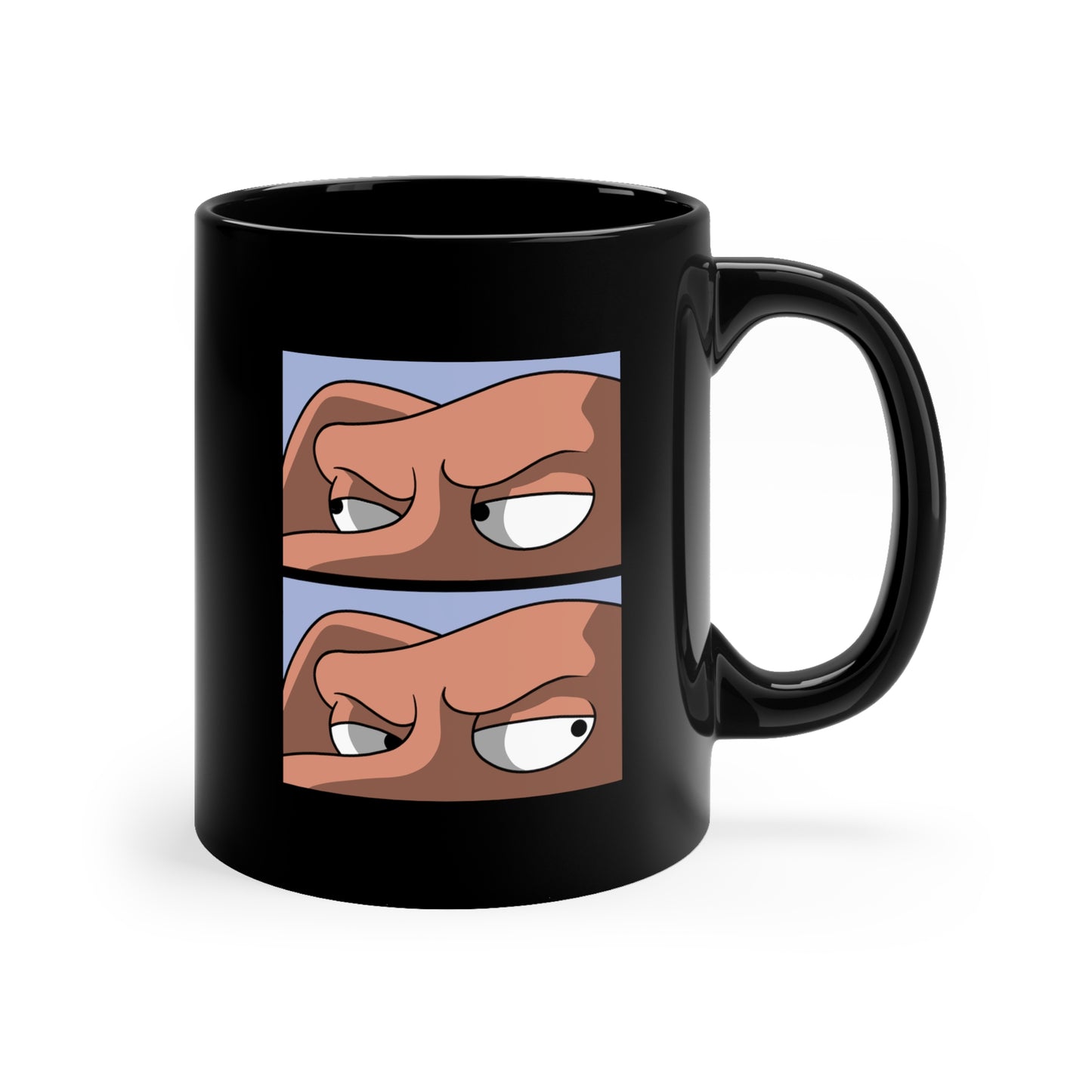 Suspicious Dog ceramic mug