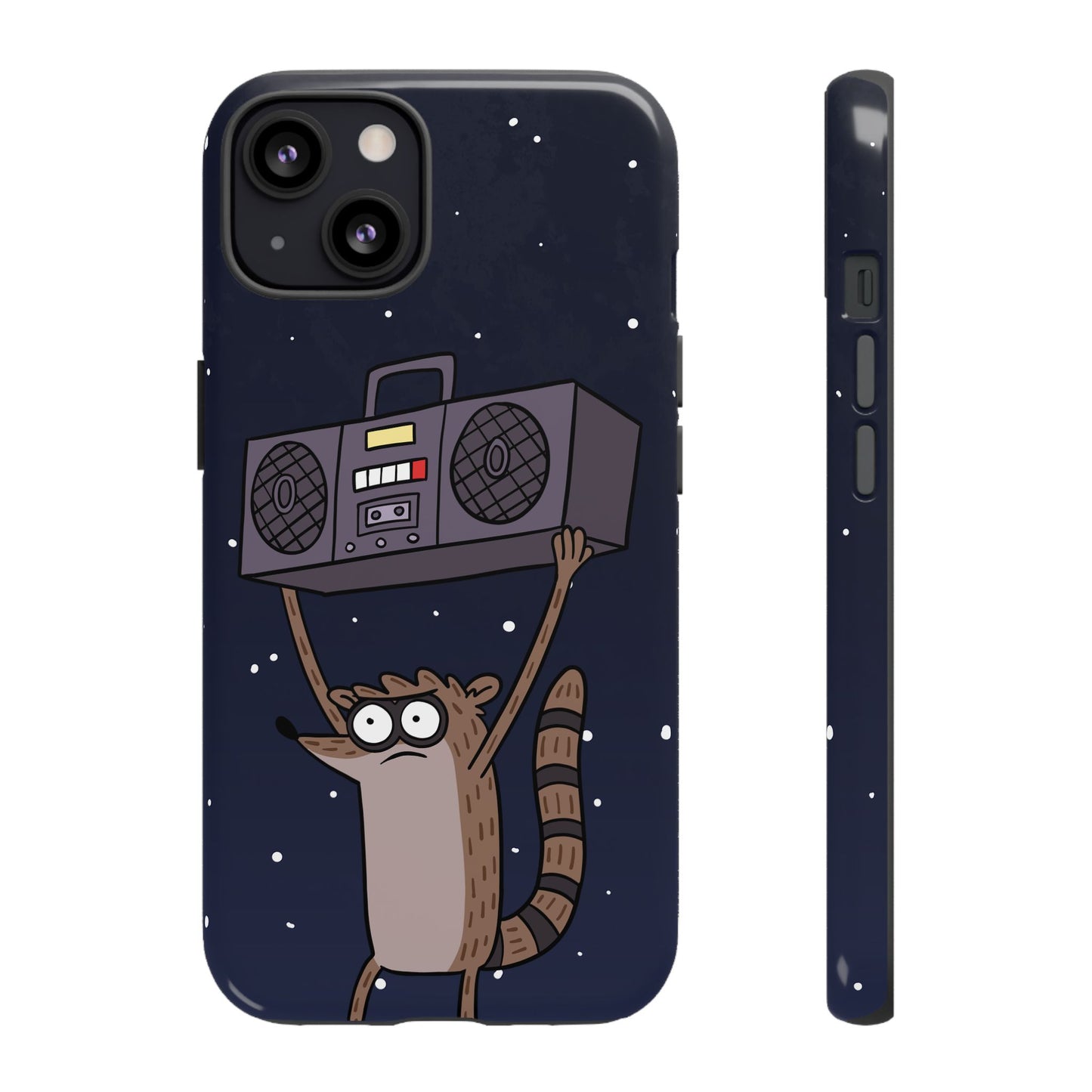 Rigby Boombox iphone case