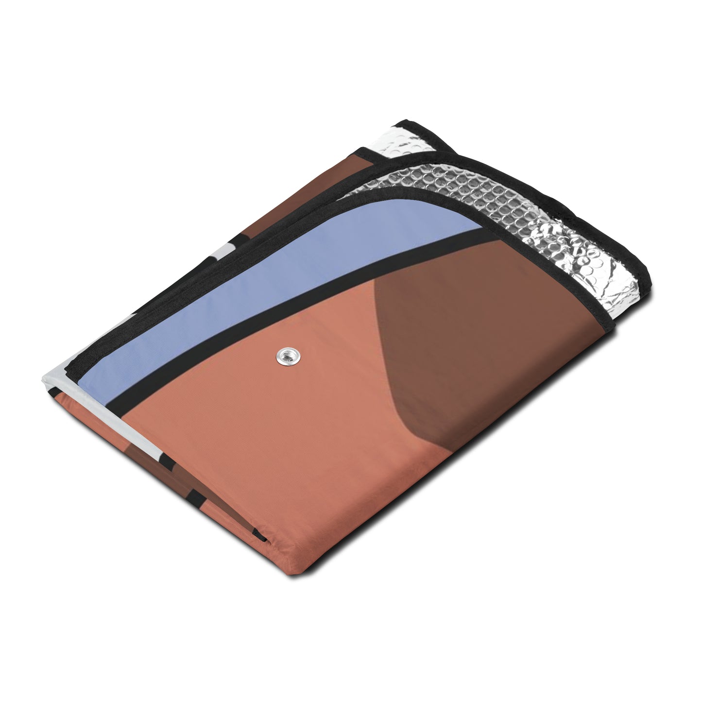 Shifty-Eyed Dog car sun shade