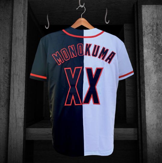 Monokuma Horror baseball jersey