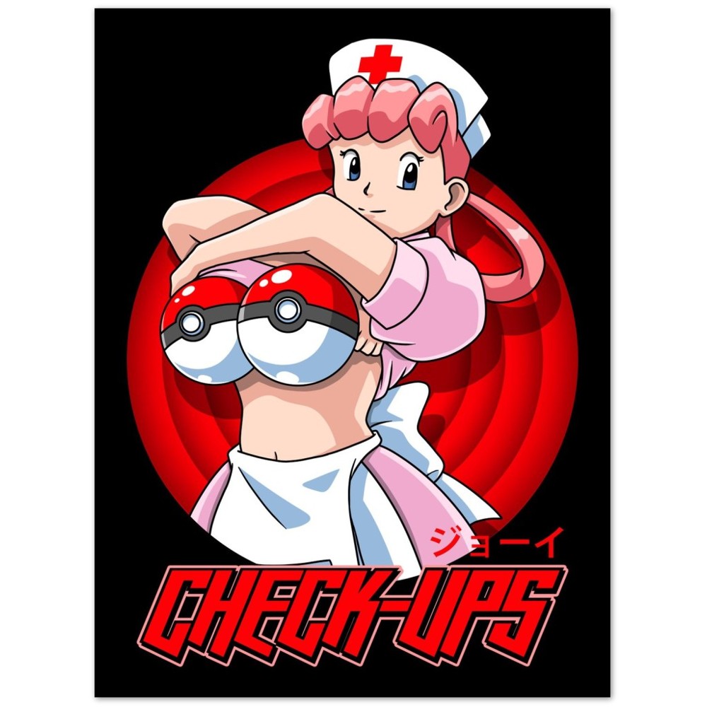 Check-Ups Nurse Joy semi-gloss poster