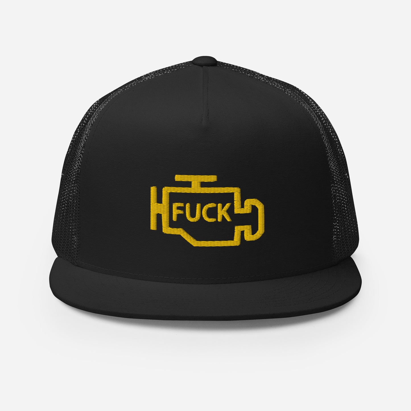 Eff Engine Light trucker hat