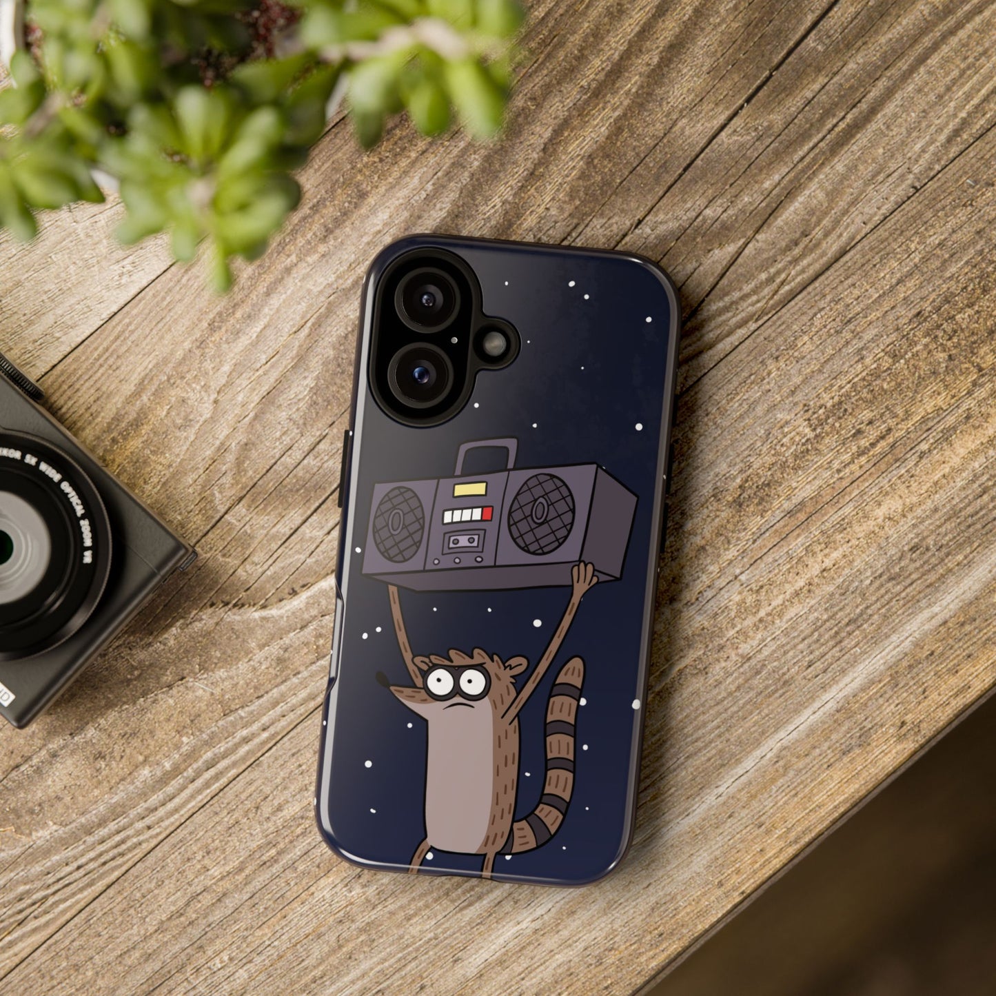 Rigby Boombox iphone case