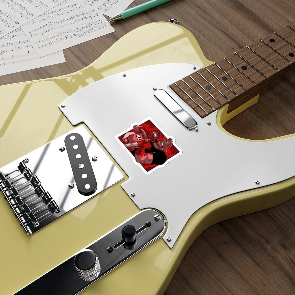 Brock ICE vinyl sticker