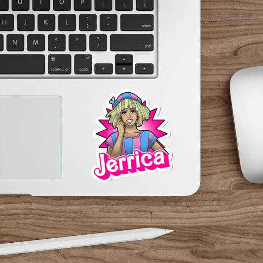 Jerrica Doll vinyl sticker