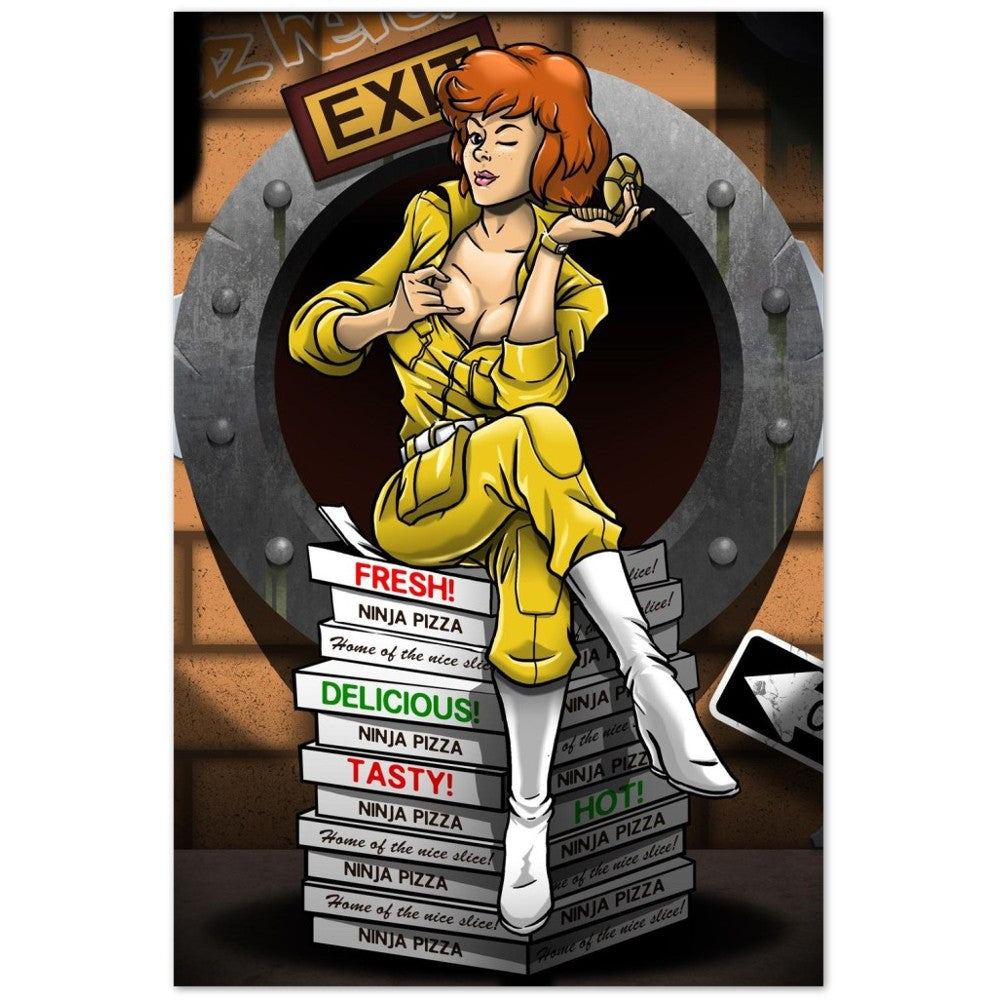 News Flash semi-gloss poster 24" x 36"