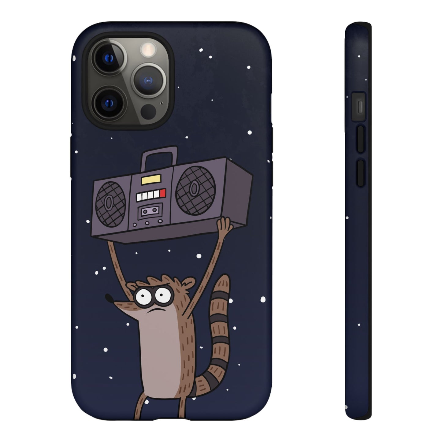 Rigby Boombox iphone case