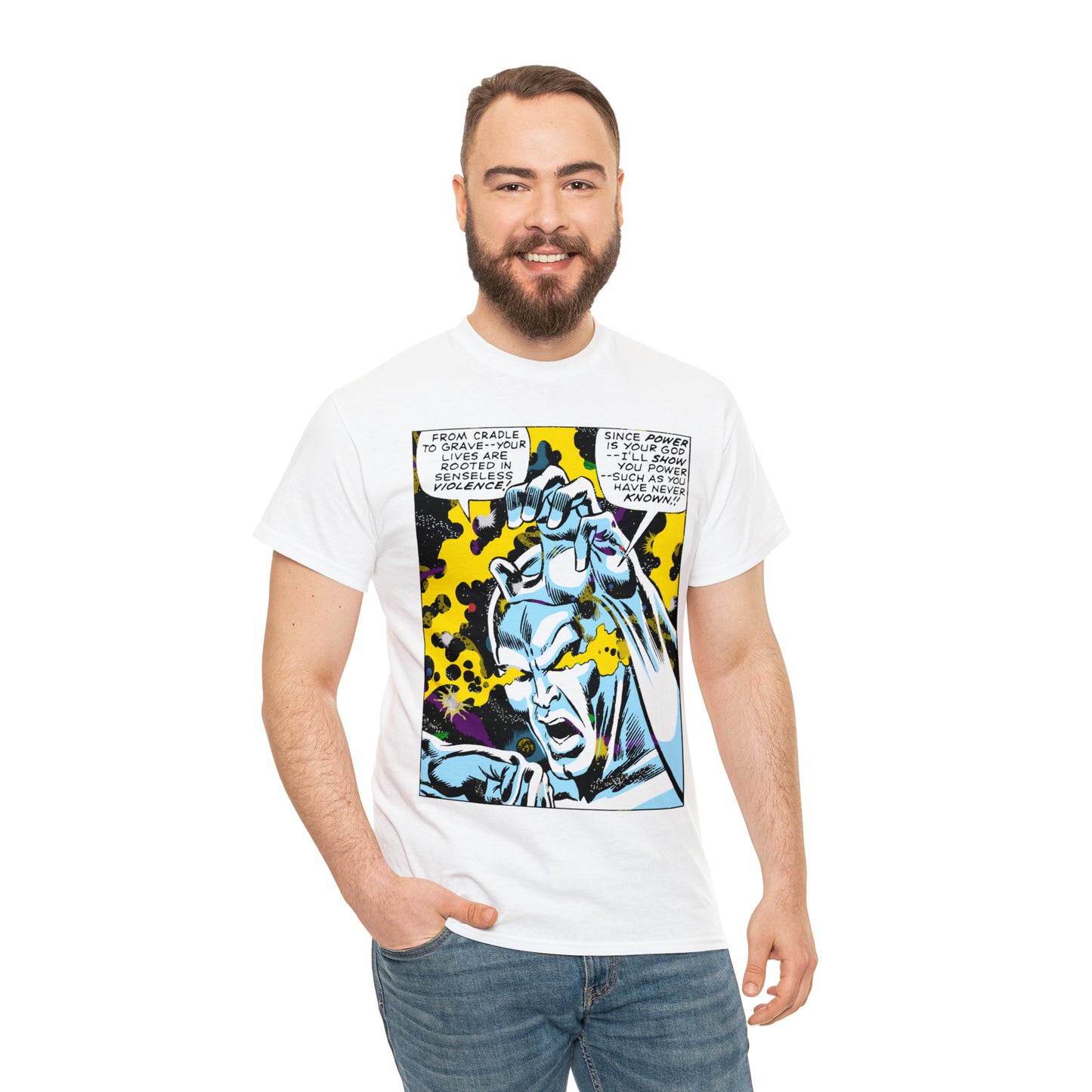 Since Power Is Your God t-shirt