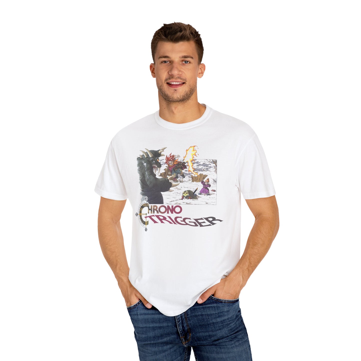 Chrono Battle Boot Throwback tee