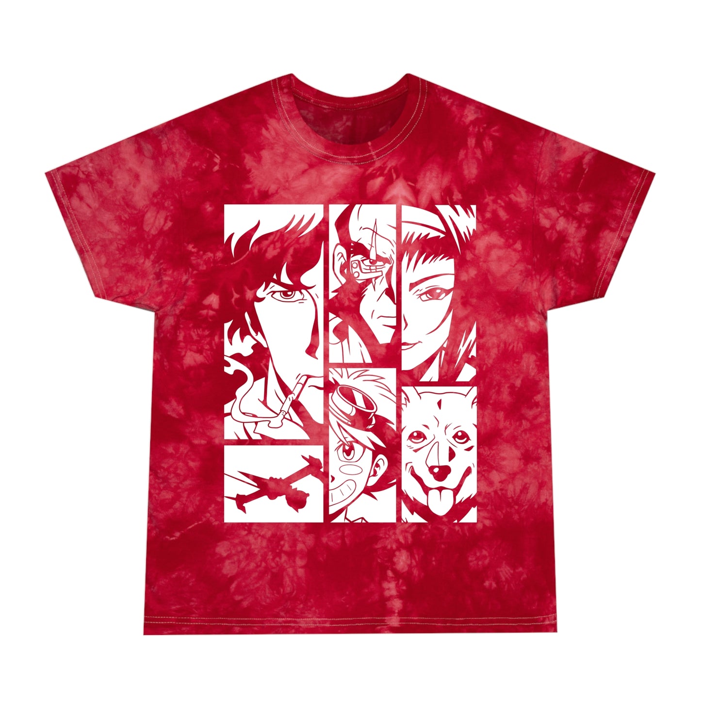 Space Cowboys tie-dye t-shirt