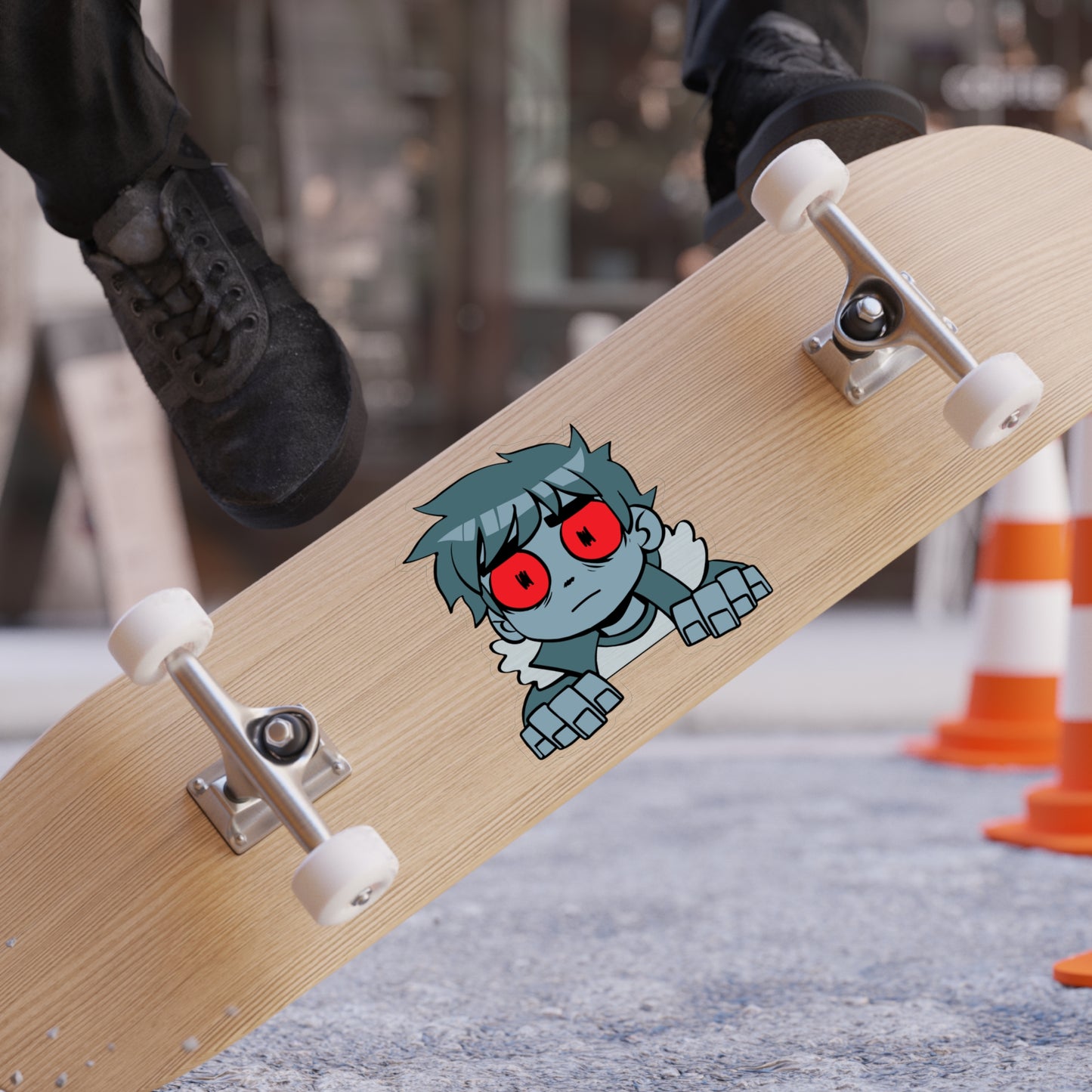 Nega Scott Peeker clear vinyl sticker