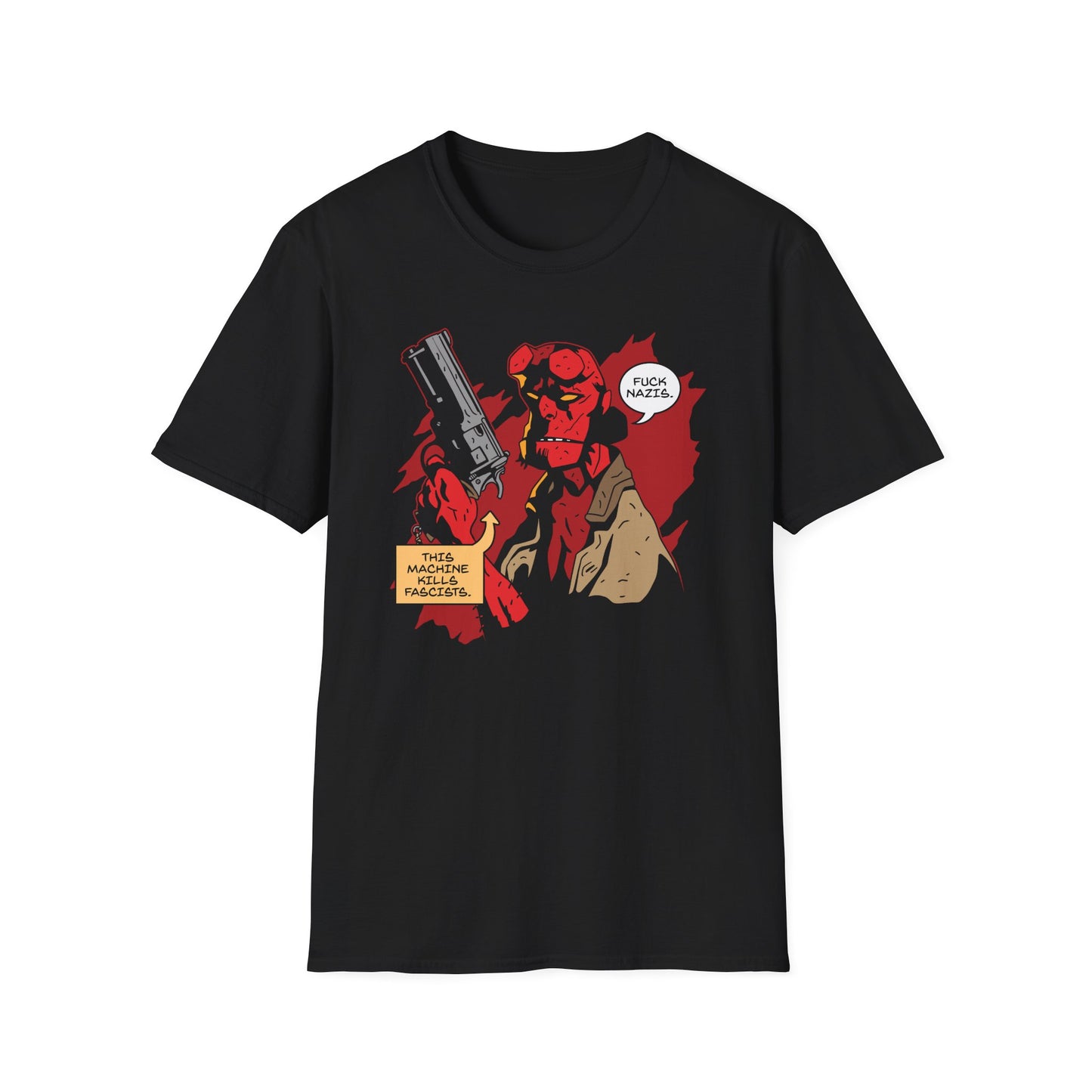 Say Hell No To Fascism t-shirt
