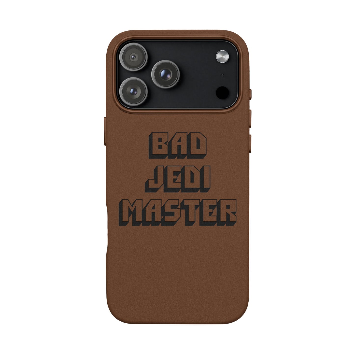 Bad JM faux leather phone case