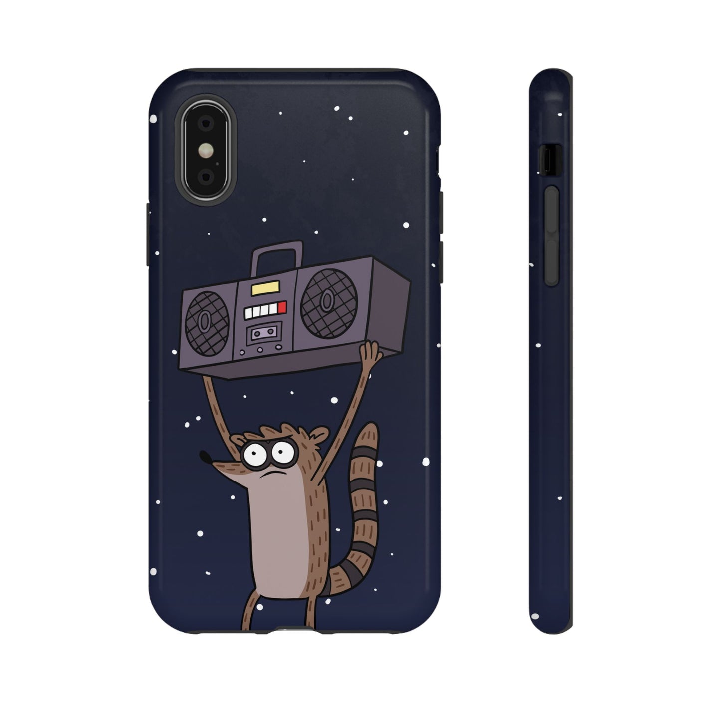 Rigby Boombox iphone case