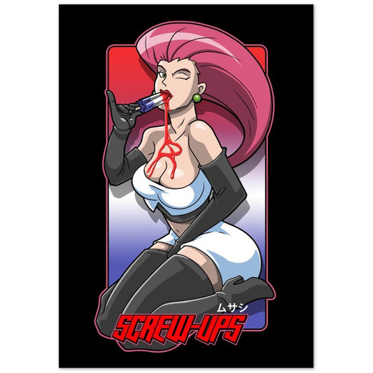 Screw-Ups Jessie semi-gloss poster