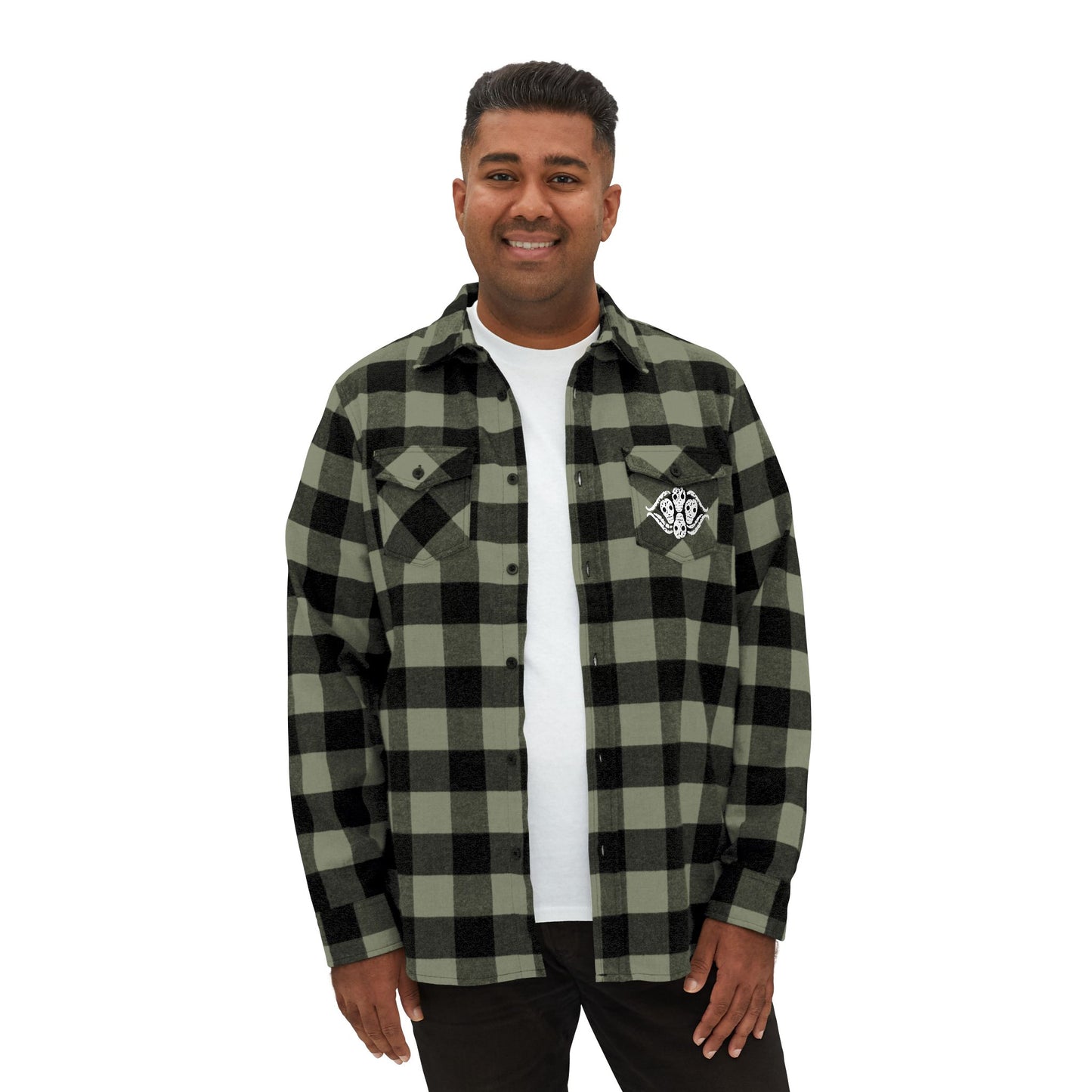 Never Trust the Living flannel shirt