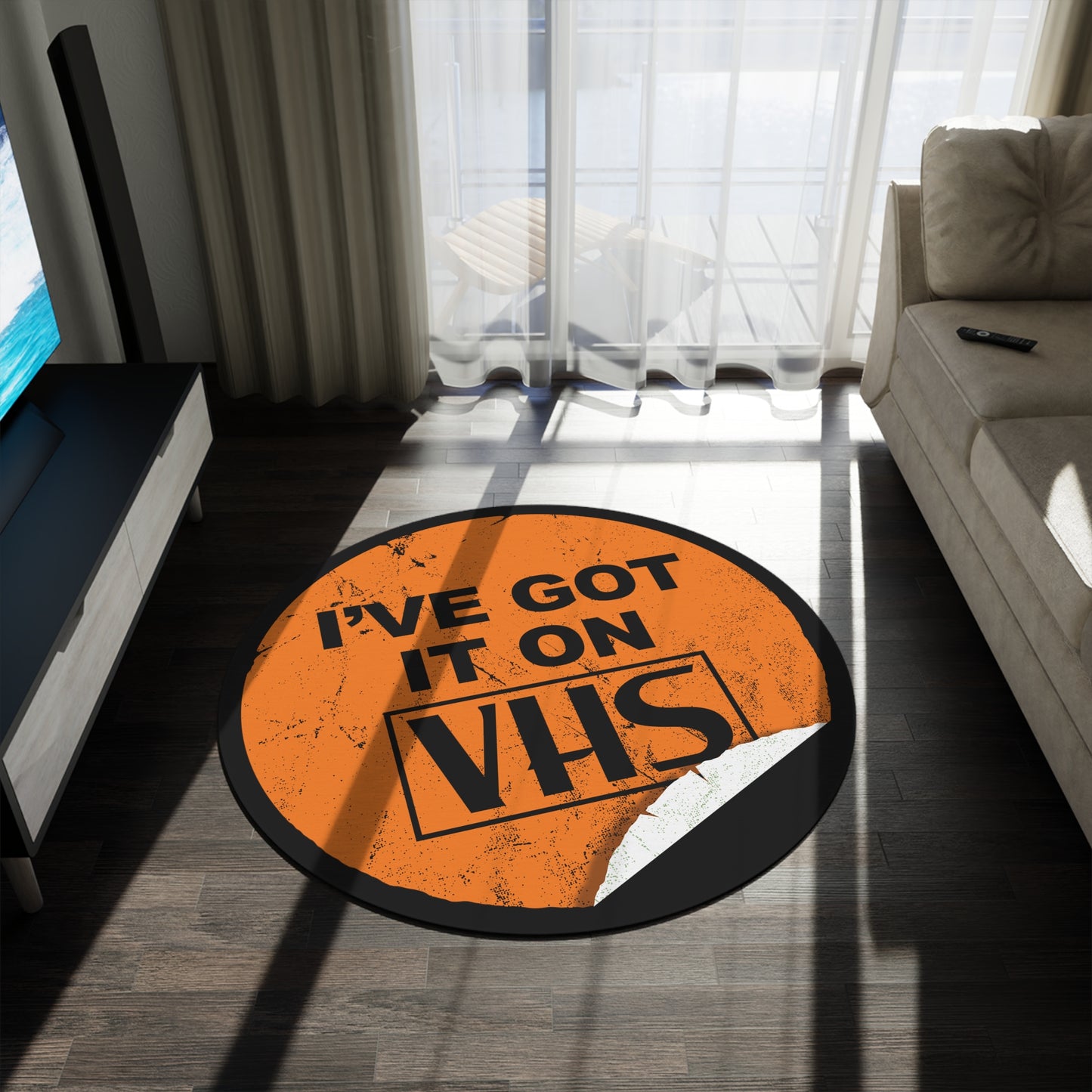 I've Got It On VHS round rug