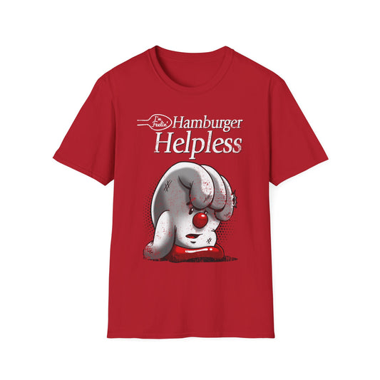 Hamburger Helpless t-shirt