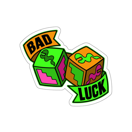 Bad Luck Eels vinyl sticker