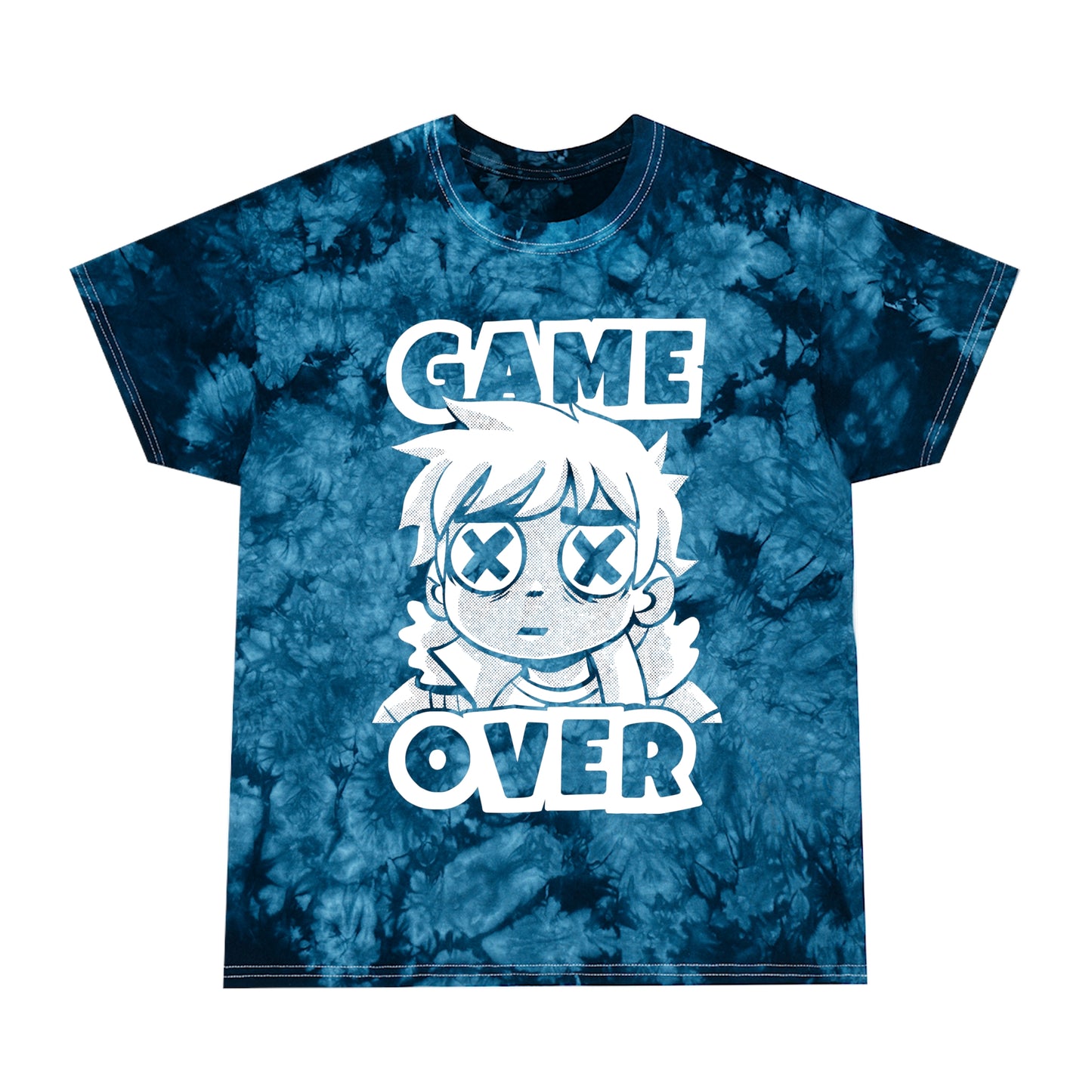 Game Over, Scott tie-dye t-shirt