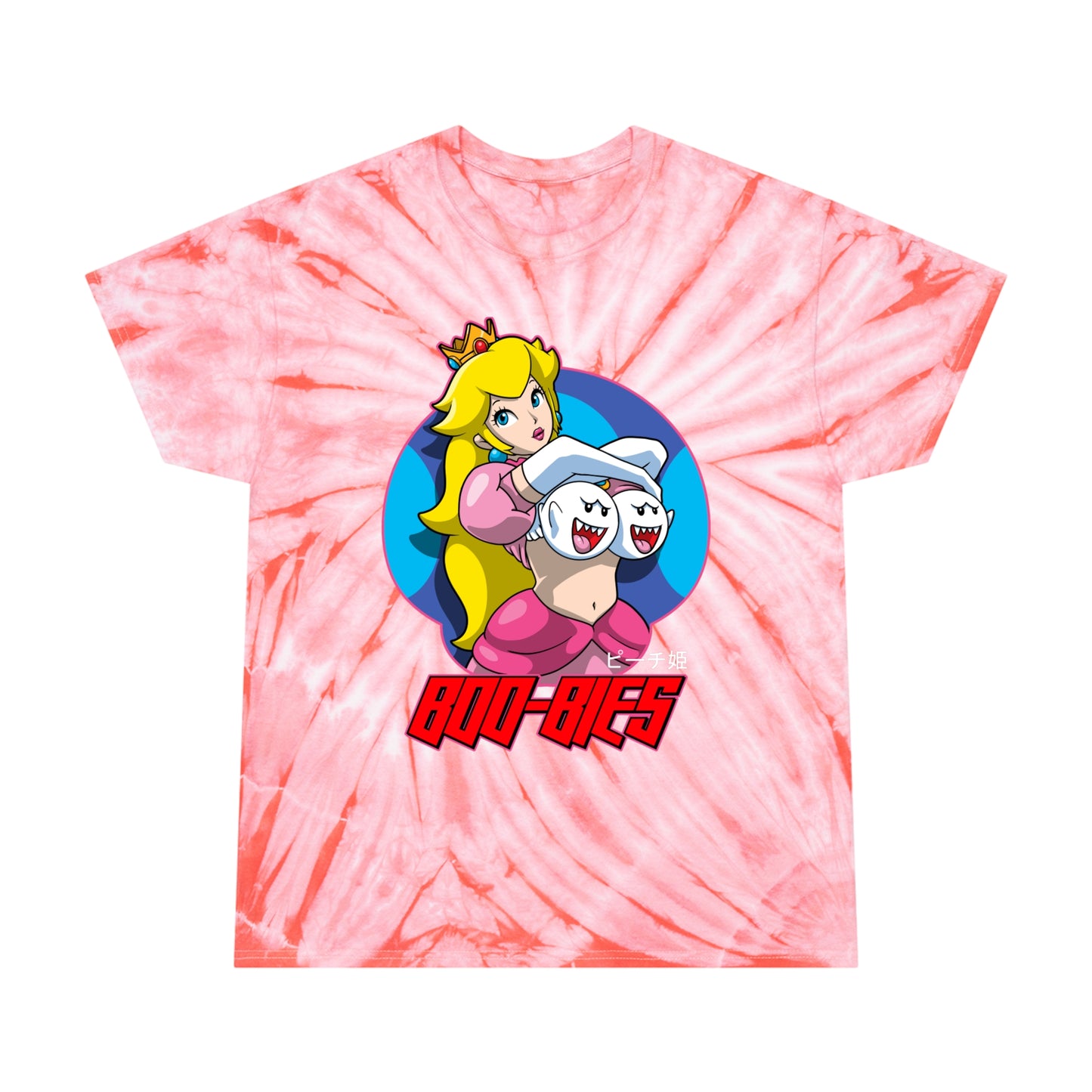 Boo-Bies PEACH tie-dye t-shirt