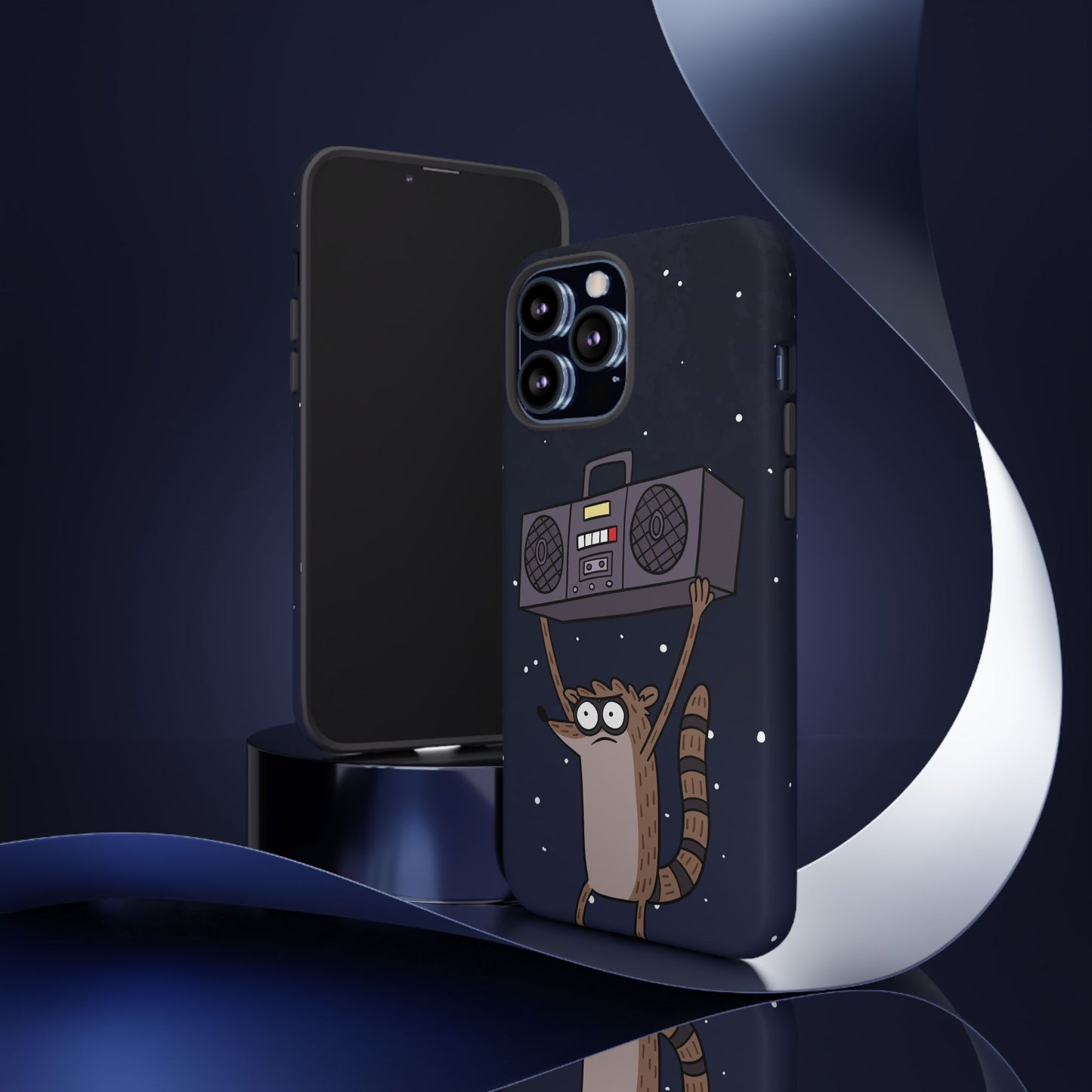 Rigby Boombox iphone case