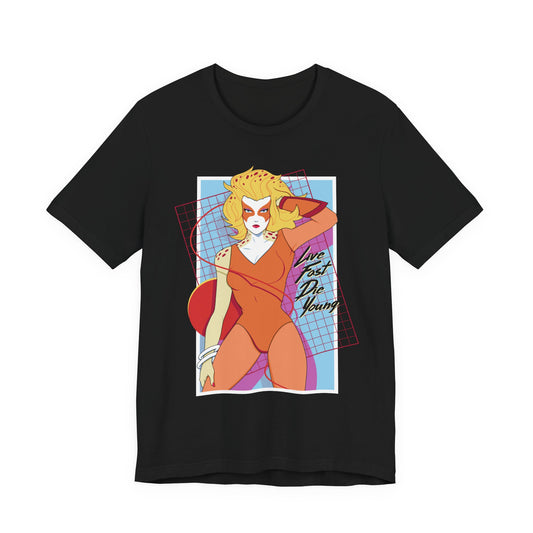 Live Fast Die Young Ladies of Modern Art t-shirt