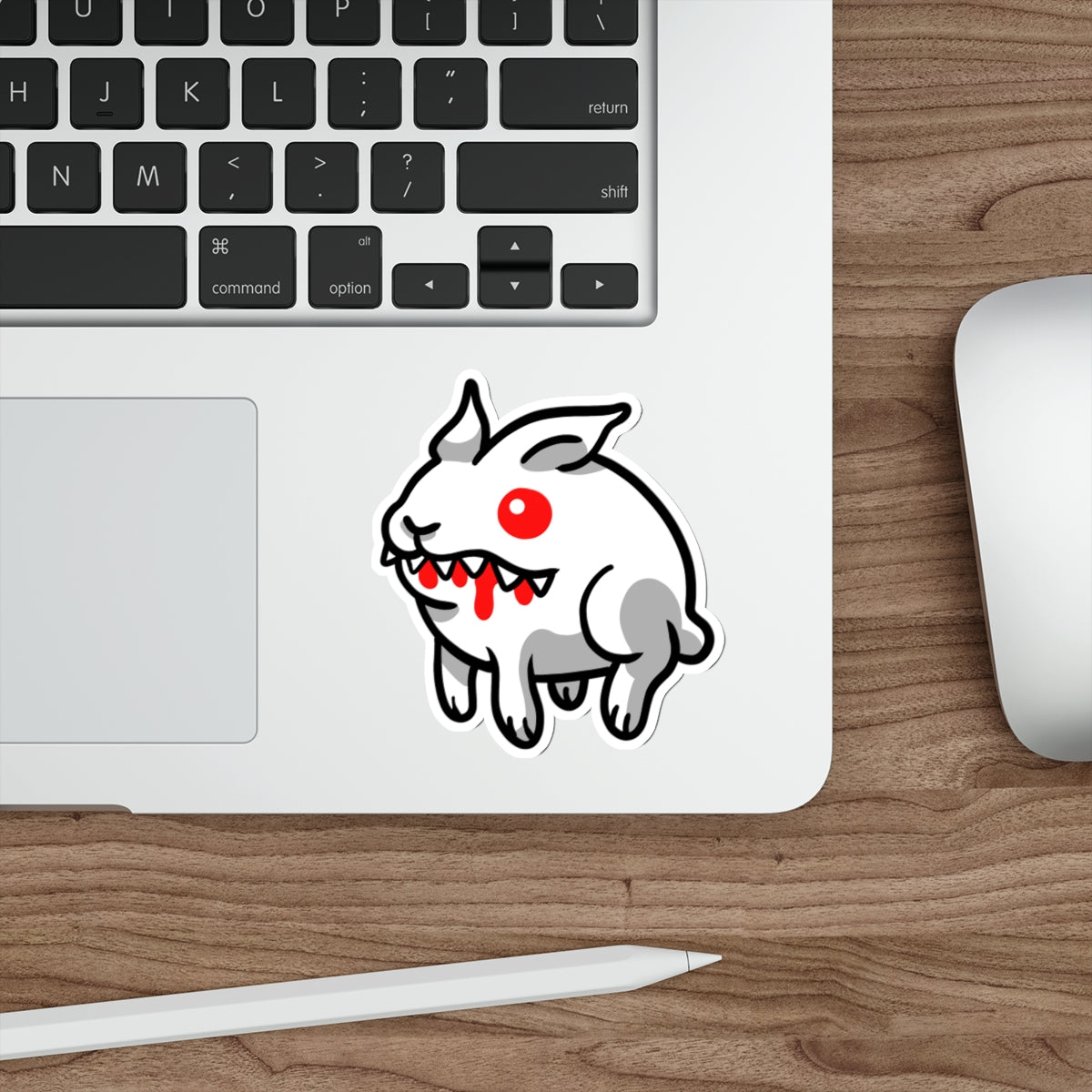 Camelot Crashers Rabbit Pet vinyl sticker