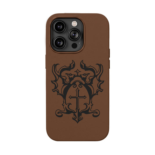 Vampire Killer Clan faux leather phone case